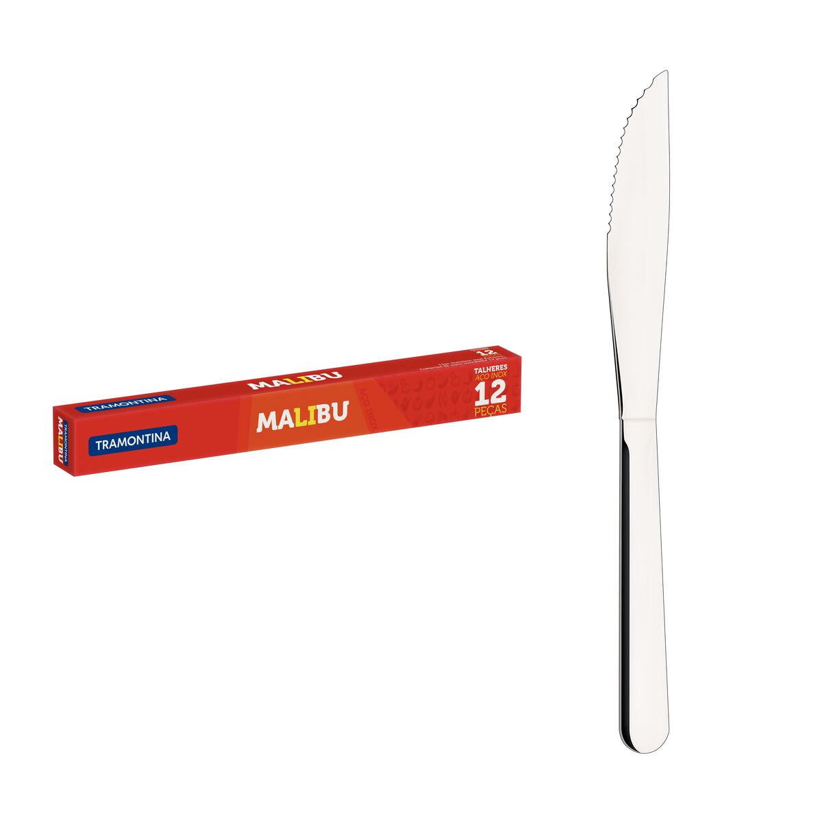 Faca para Churrasco Tramontina Malibu em Aço Inox 4' - Edição Especial